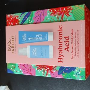 ✔️By Nature Hyaluronic Acid Serum & Jelly Mask, Replenishing hydration booster